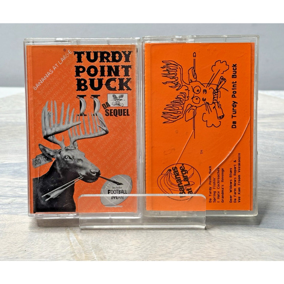 Bananas at Large Turdy Point Buck II Da Sequel Cassette Tape Comedy 1996